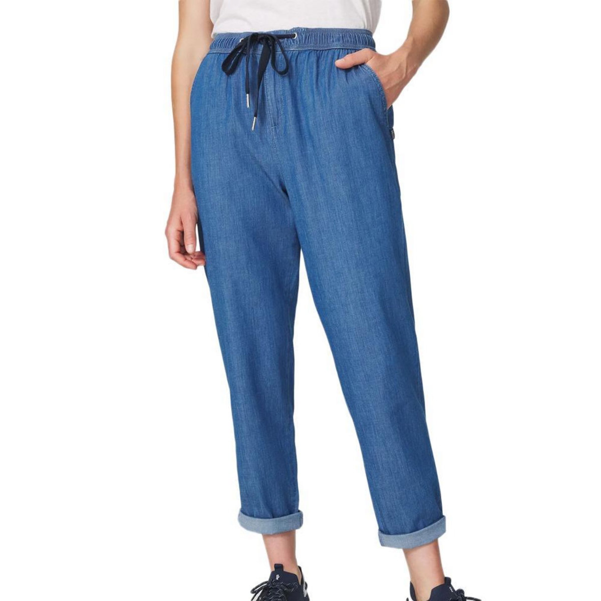 TBS Pantalon fluide  Foncé Femme TBS Stone