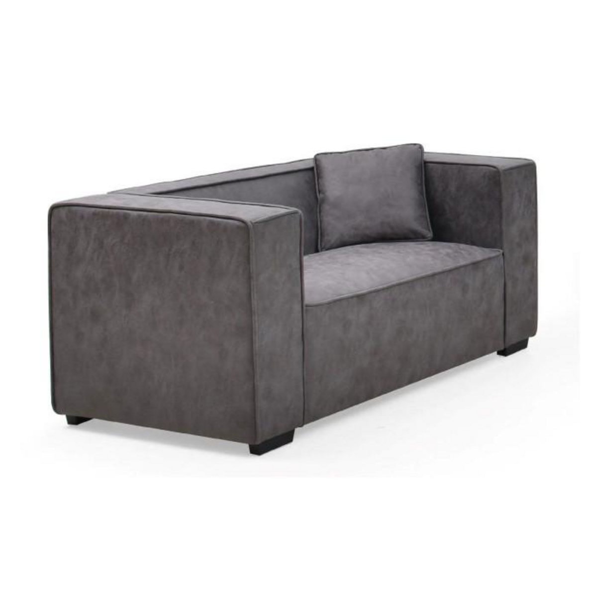 Paris Prix Fauteuil Large en Tissu  Brock  146cm Gris