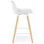 Voir la diapositive 3 : Paris Prix Tabouret de Bar Design  Grano  89cm Blanc