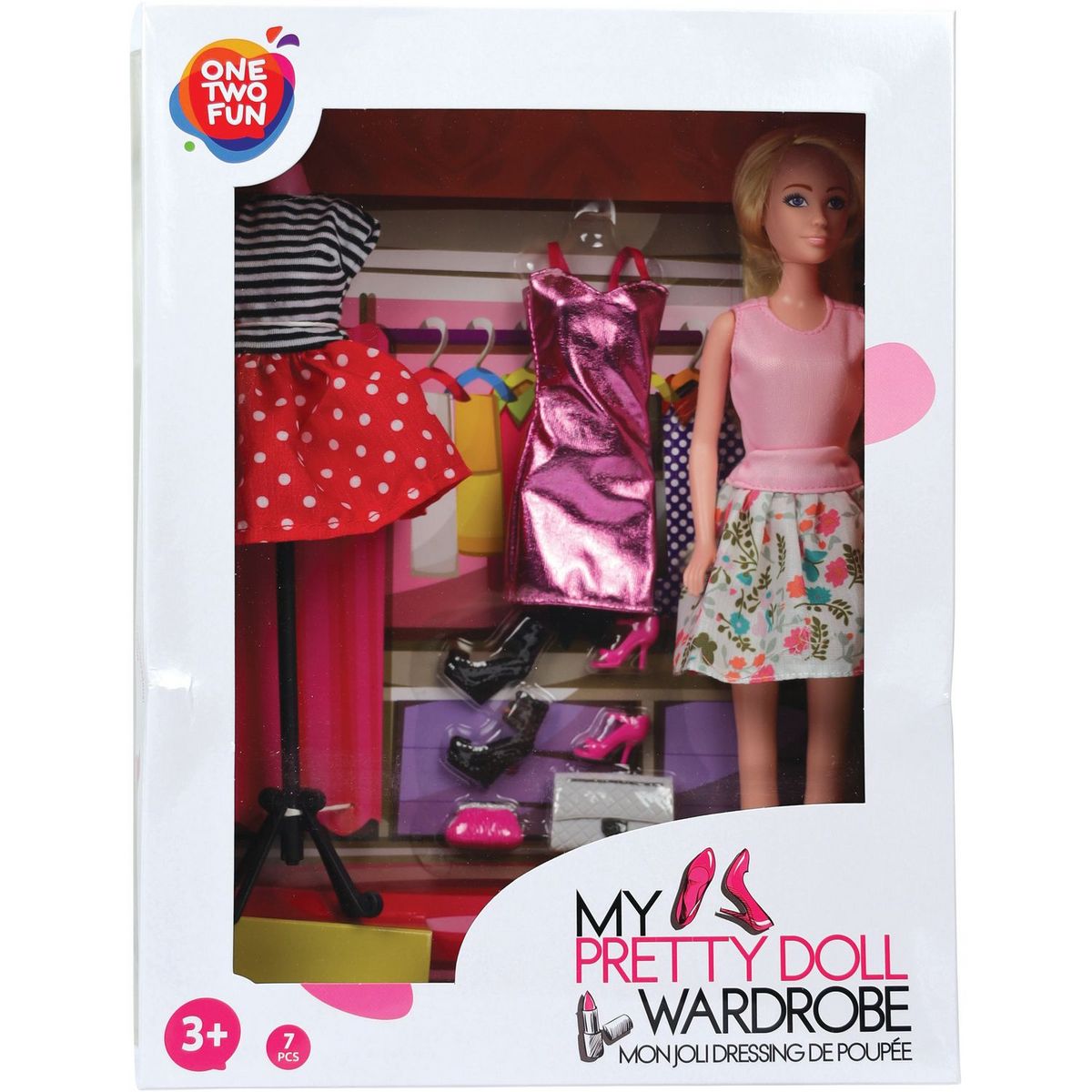One Two Fun Ma jolie poupée avec sa tenue