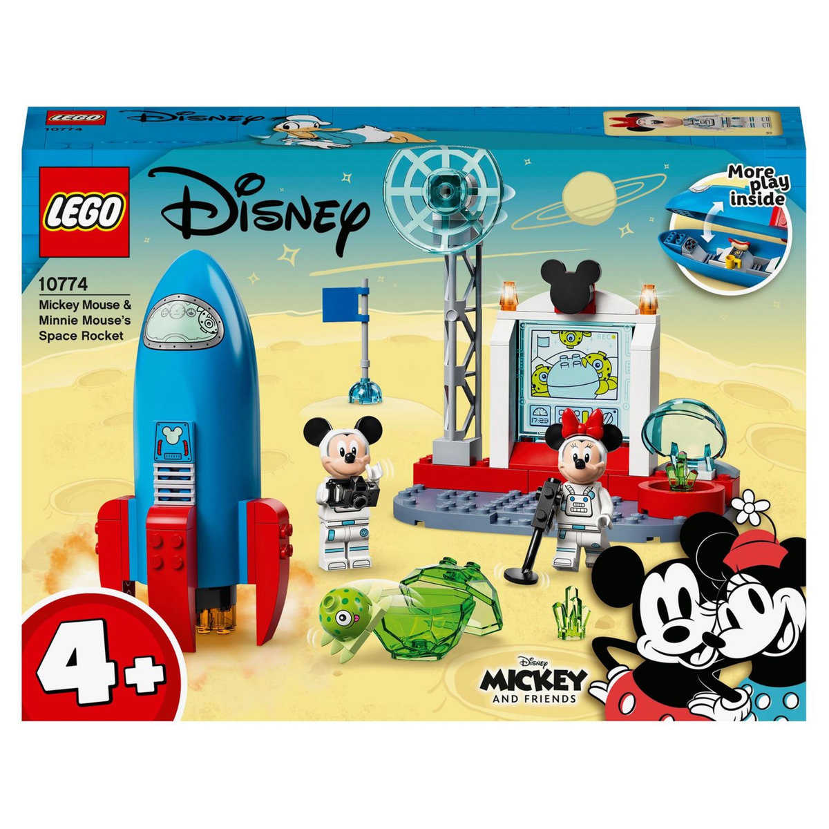 LEGO Disney 10774 - La fusée spatiale de Mickey Mouse et Minnie Mouse