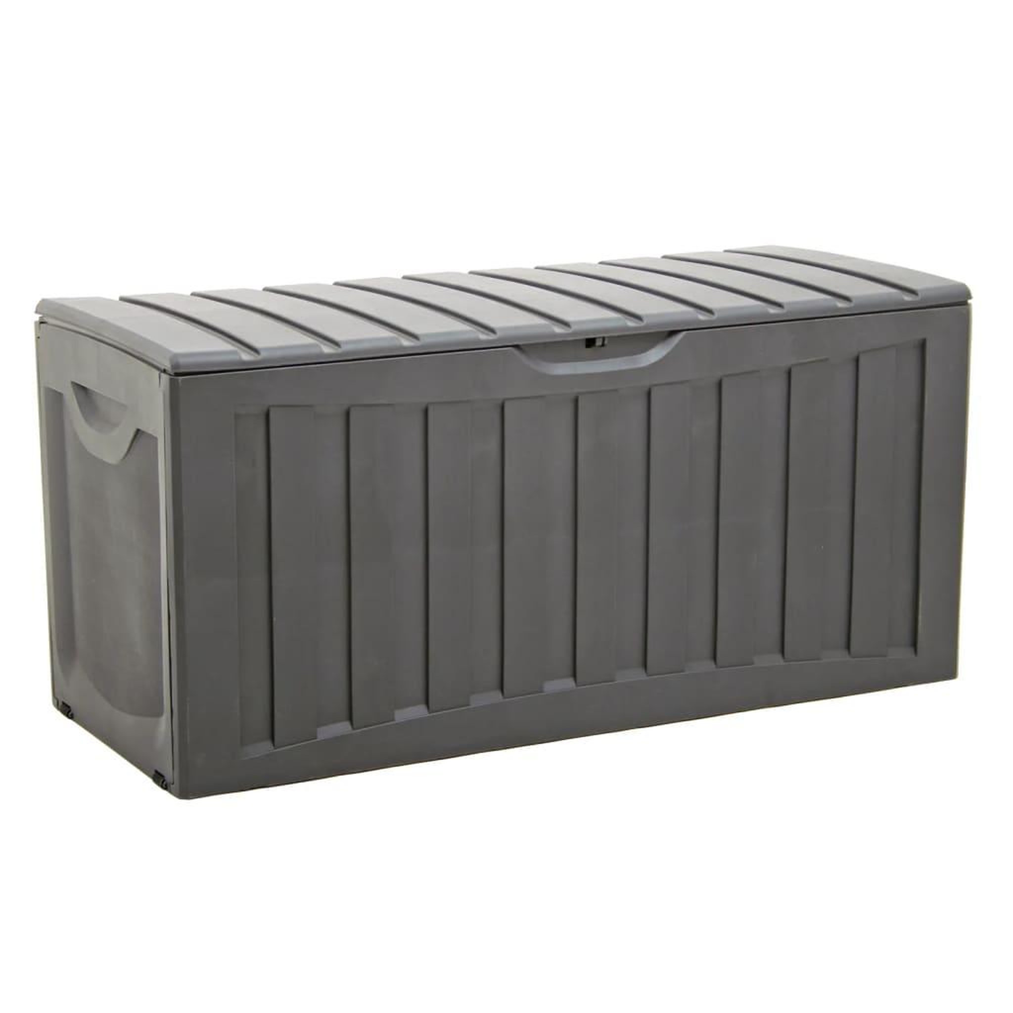 Voir la diapositive 2 : VIDAXL Boîte de rangement Noir 118x53x57 cm Polypropylene
