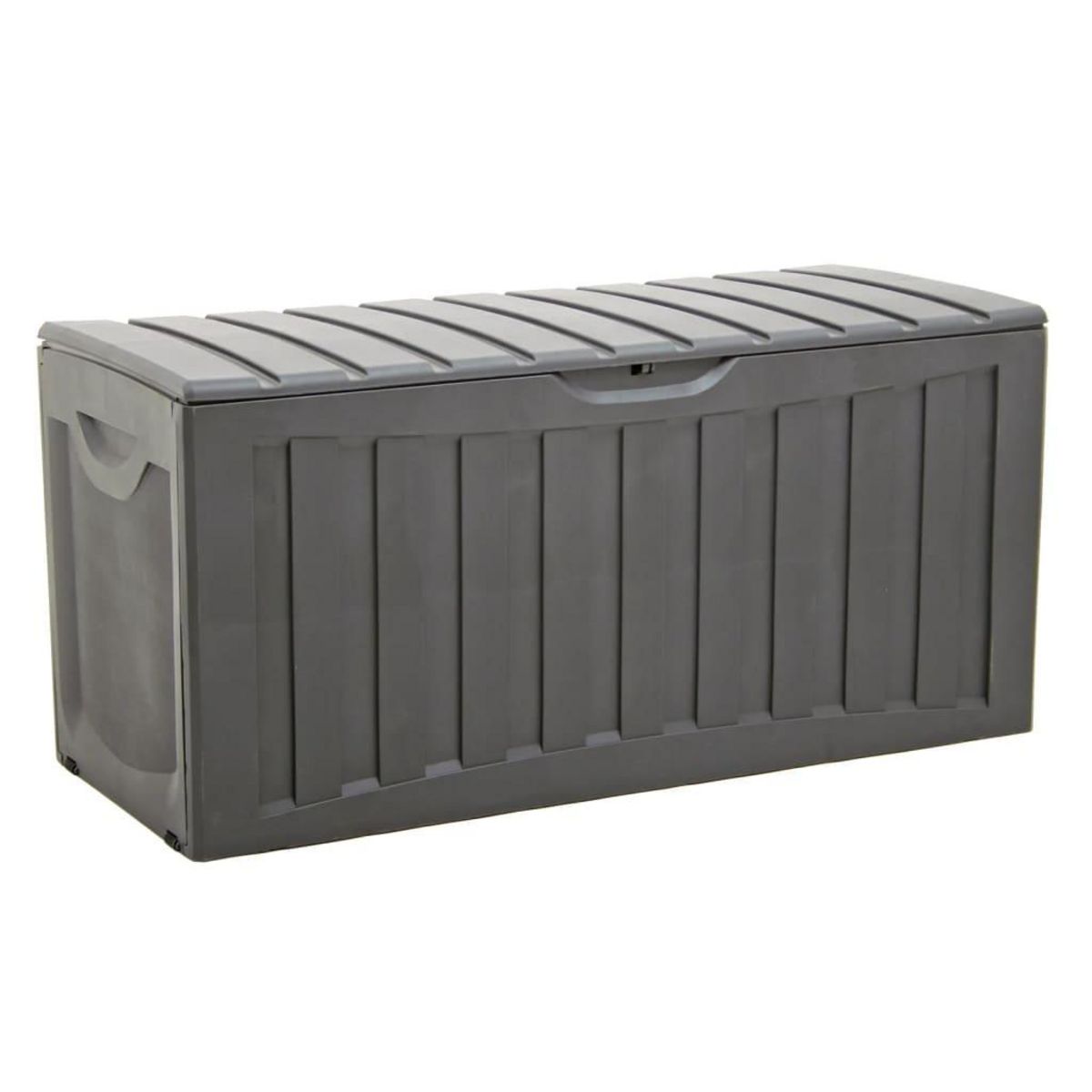 VIDAXL Boîte de rangement Noir 118x53x57 cm Polypropylene