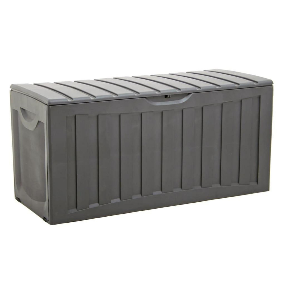 VIDAXL Boîte de rangement Noir 118x53x57 cm Polypropylene
