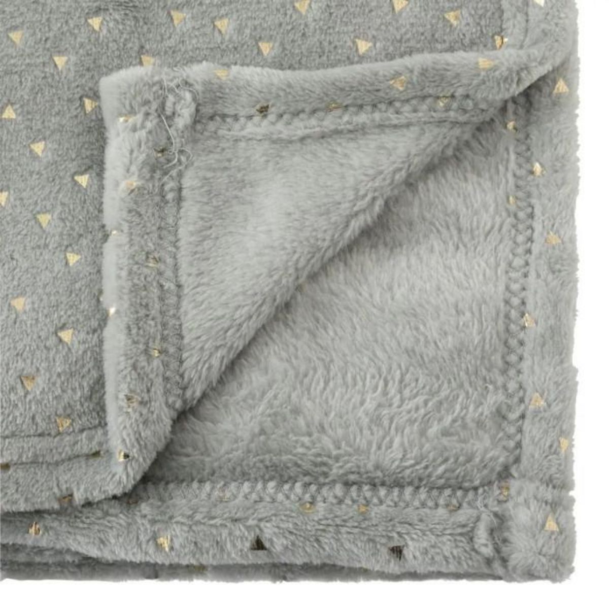 Atmosphera Kids Plaid Flanelle Enfant  Berlingot  75x100cm Bleu