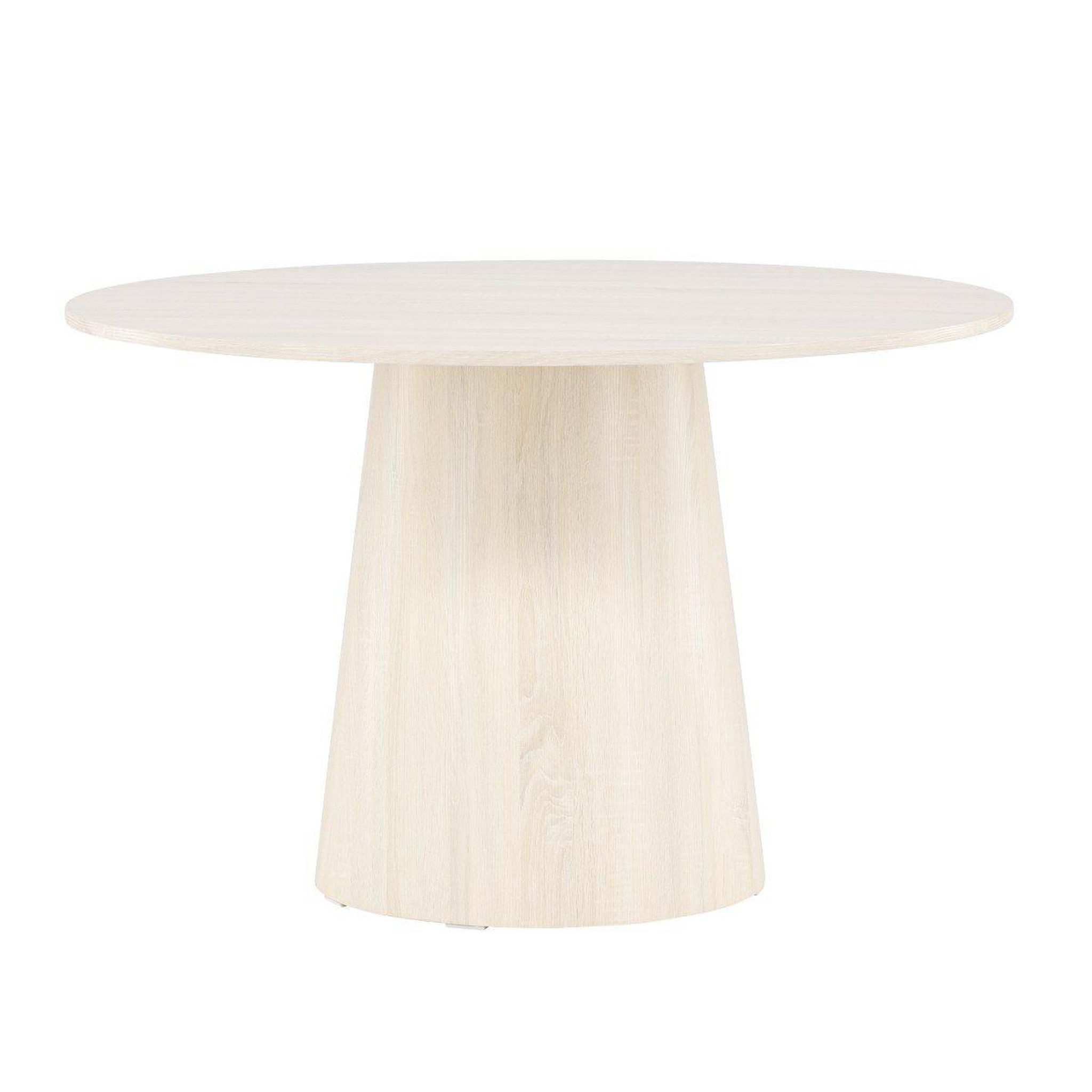 Paris Prix Table à manger ronde  lanzo  120cm naturel