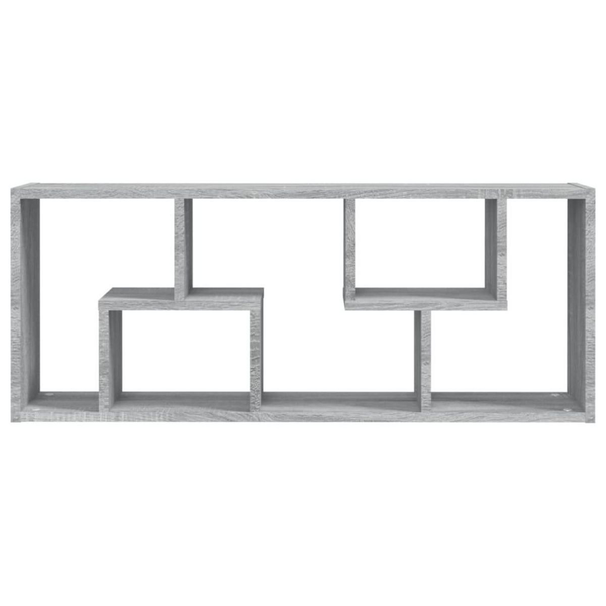 VIDAXL Etagere murale Sonoma gris 36x16x90 cm Bois d'ingenierie