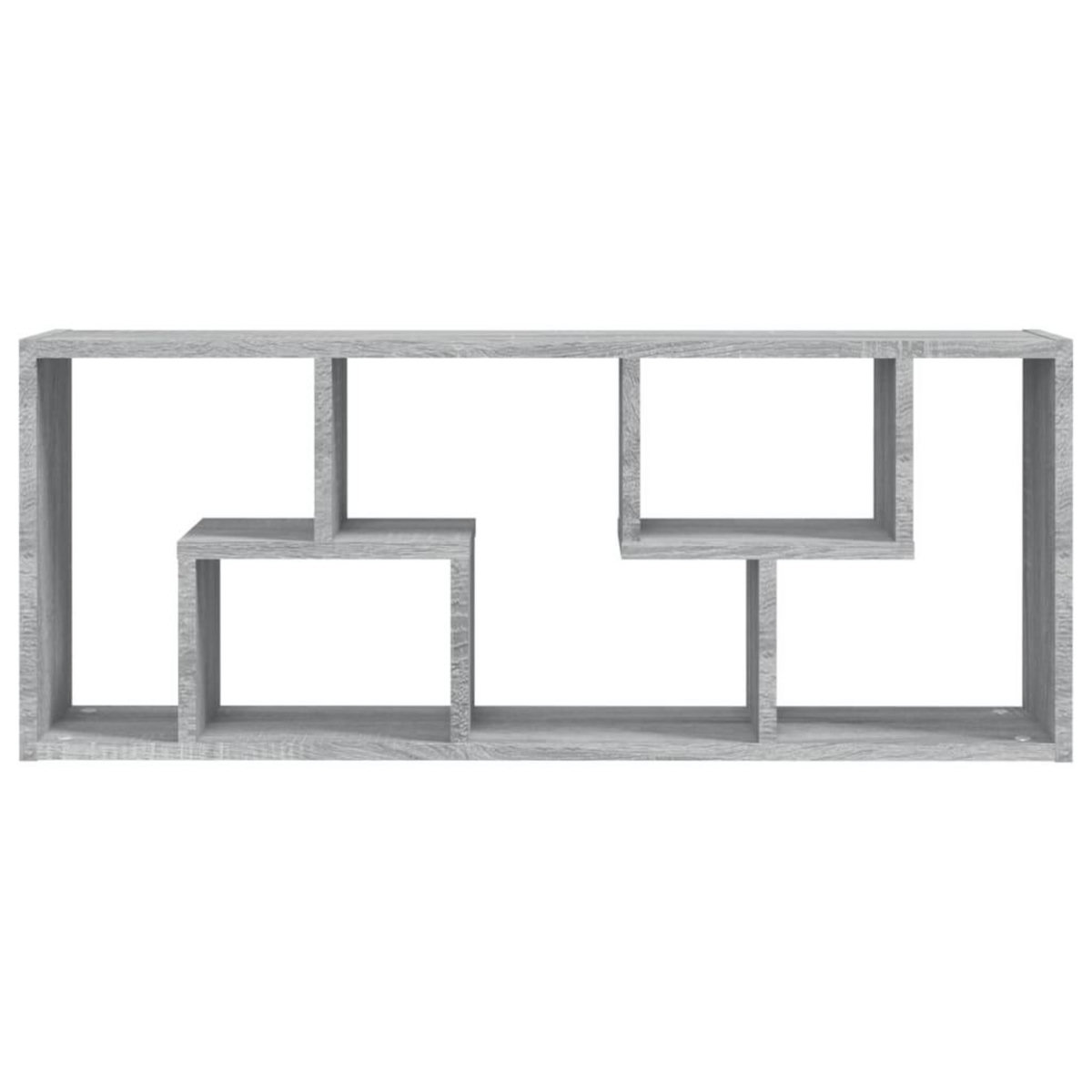 VIDAXL Etagere murale Sonoma gris 36x16x90 cm Bois d'ingenierie