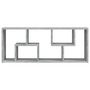Voir la diapositive 4 : VIDAXL Etagere murale Sonoma gris 36x16x90 cm Bois d'ingenierie