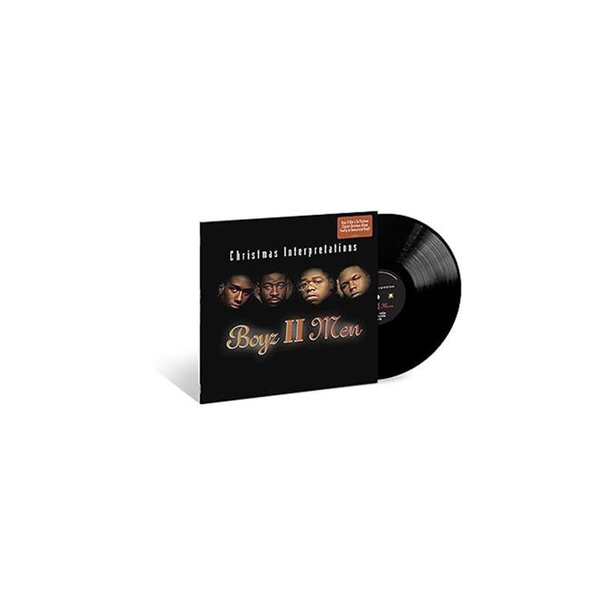 Vinyle lp boyz ii men – christmas interpretations (reissue), vinyle noir 12 pouces, 1 disque