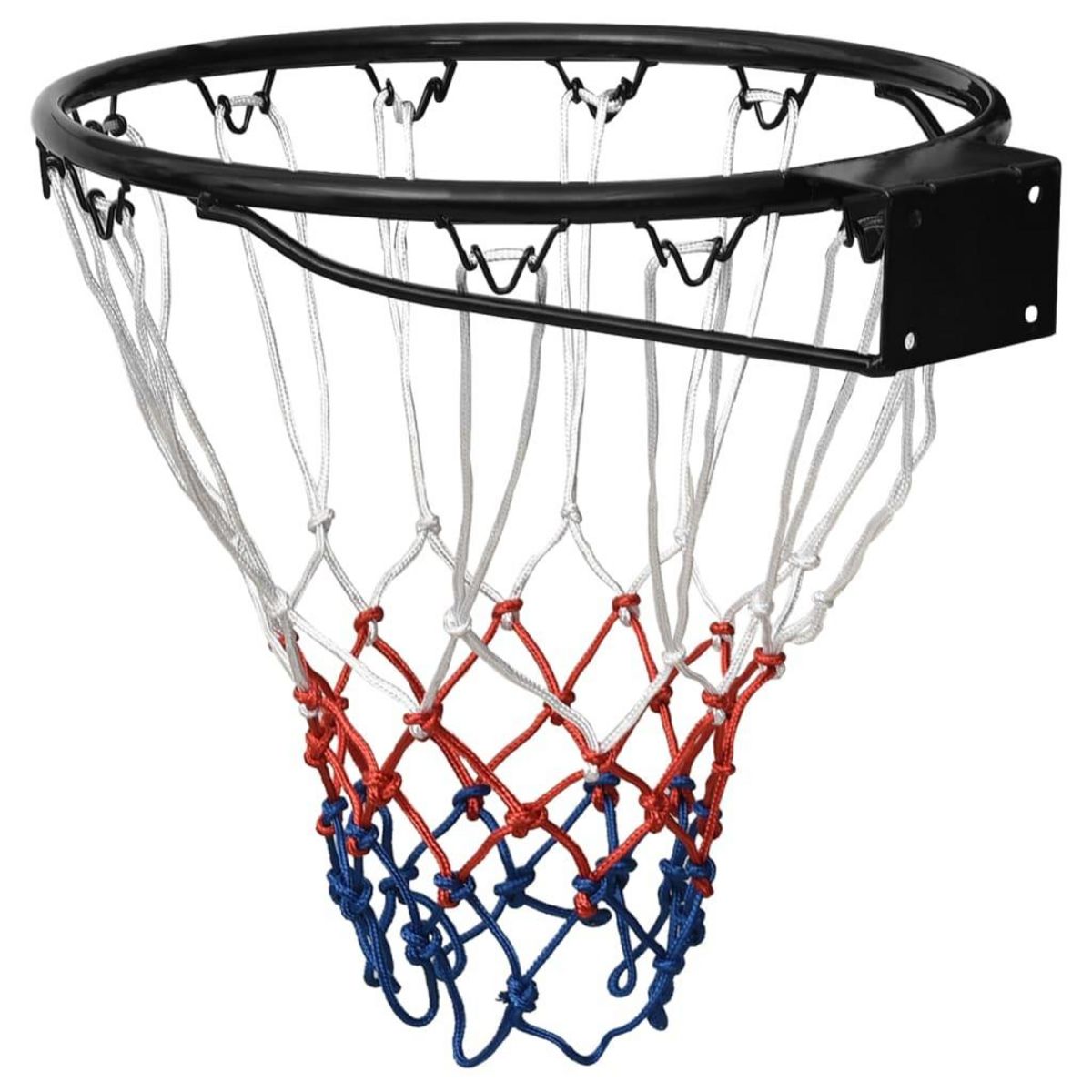 VIDAXL Cerceau de basket Noir 39 cm Acier