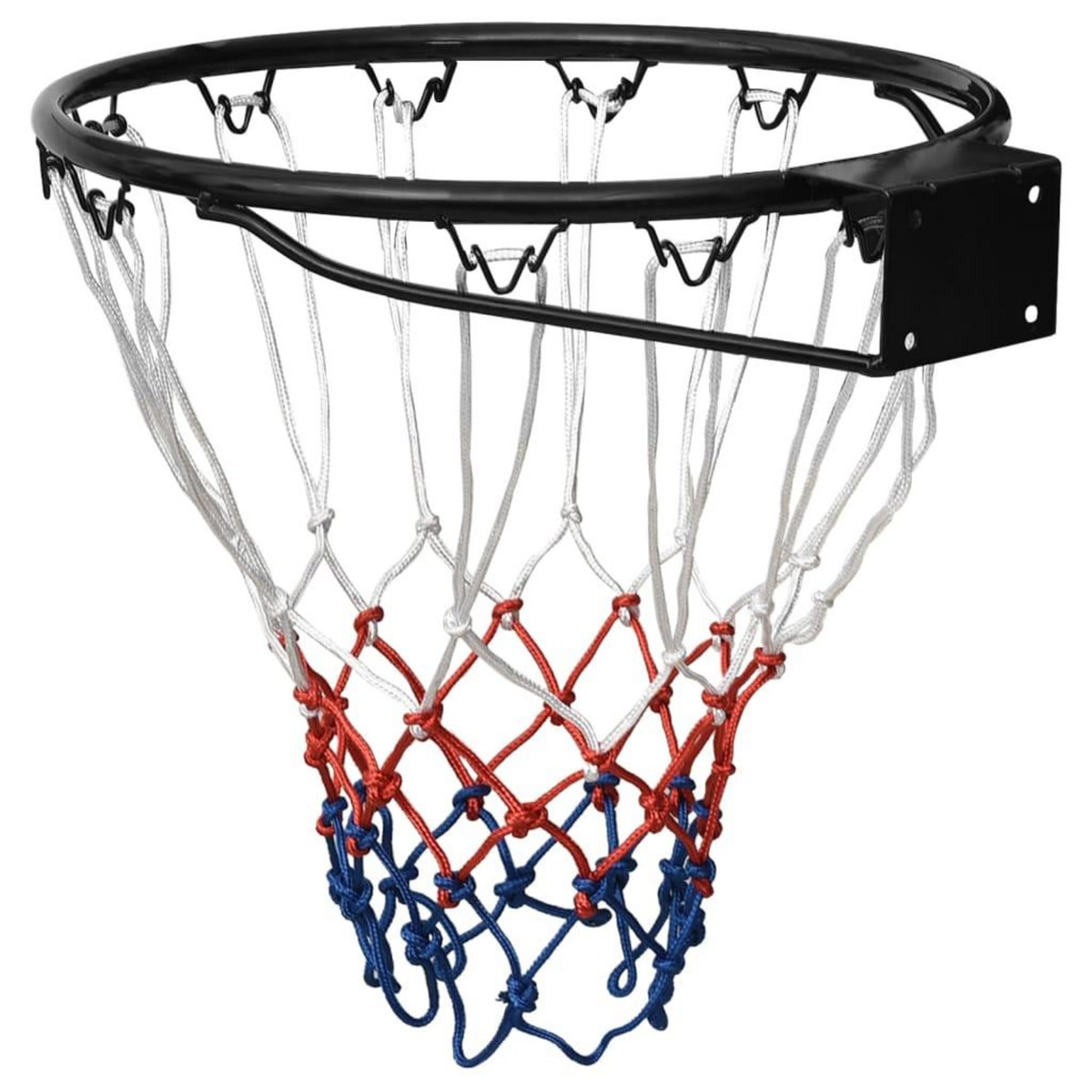 VIDAXL Cerceau de basket Noir 39 cm Acier