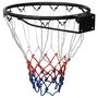 Voir la diapositive 4 : VIDAXL Cerceau de basket Noir 39 cm Acier