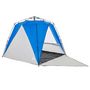 Voir la diapositive 4 : VIDAXL Tente de plage 4 personnes liberation rapide impermeable