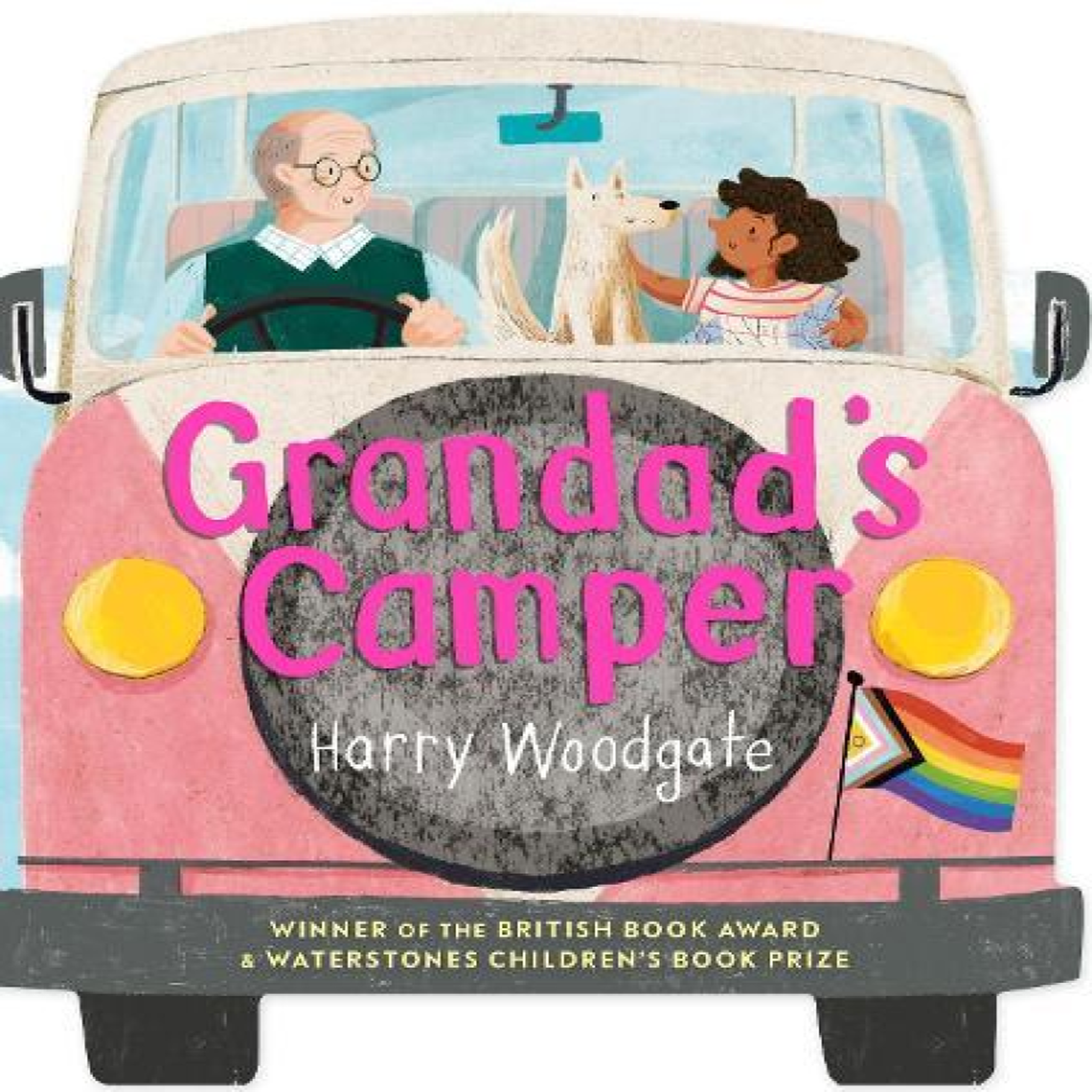 LIVRES Grandad's Camper: A shaped board book for children that celebrates LGBTQIA+ families