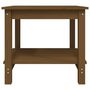 Voir la diapositive 5 : VIDAXL Table basse Marron miel 50x50x45 cm Bois massif de pin
