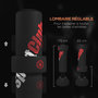 Voir la diapositive 5 : HOMCOM Sac de frappe boxe sur pied punching ball autoportant cible de touche réglable ventouses antidérapantes noir