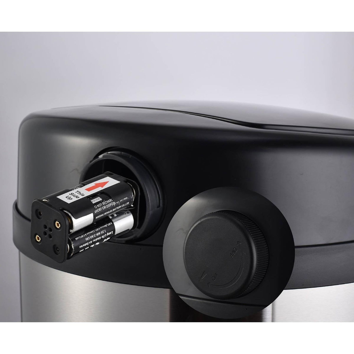 Kitchen move Poubelle automatique inox argent 50l - bat-50lib ss silvery