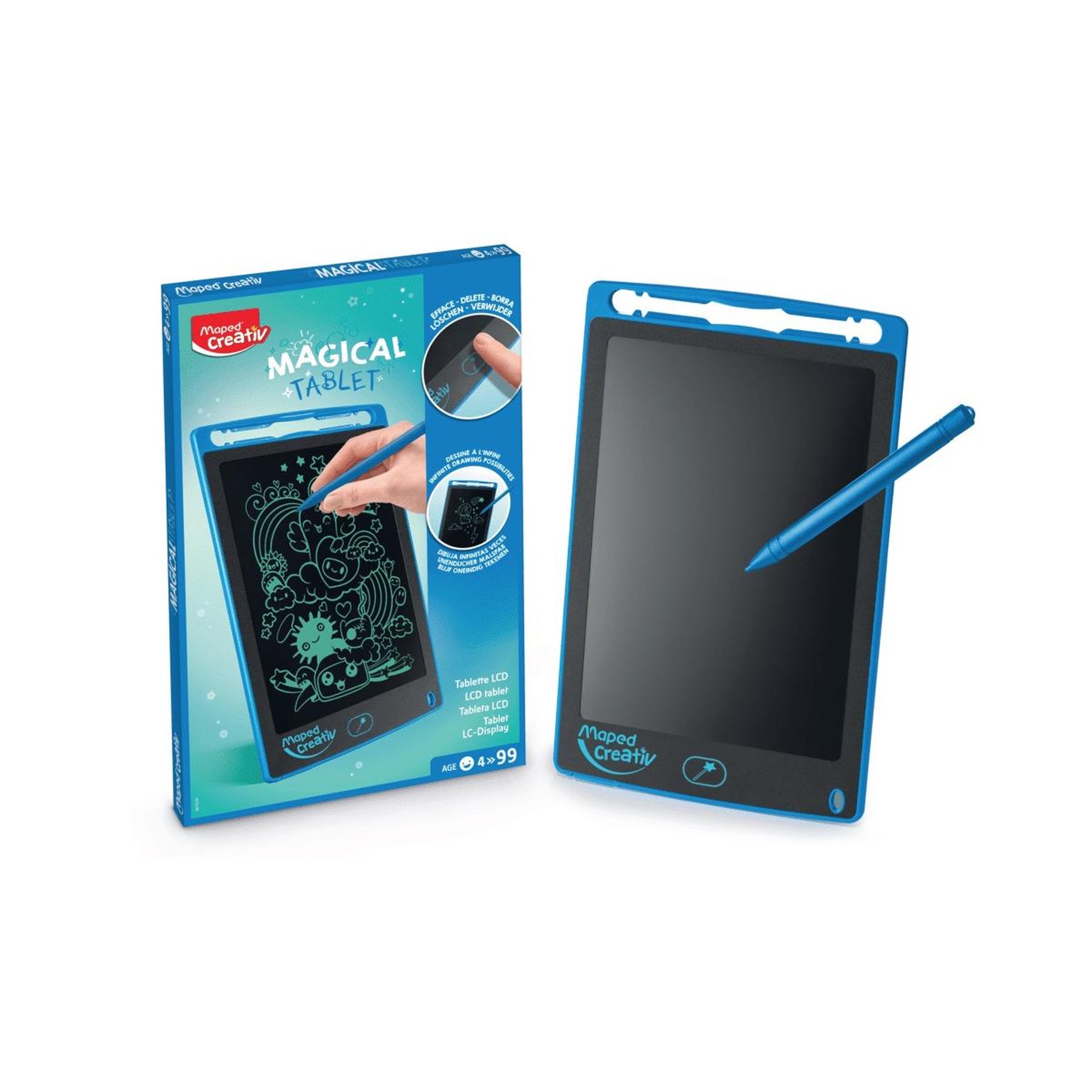 Voir la diapositive 3 : MAPED Tablette magique pour dessiner - Petit