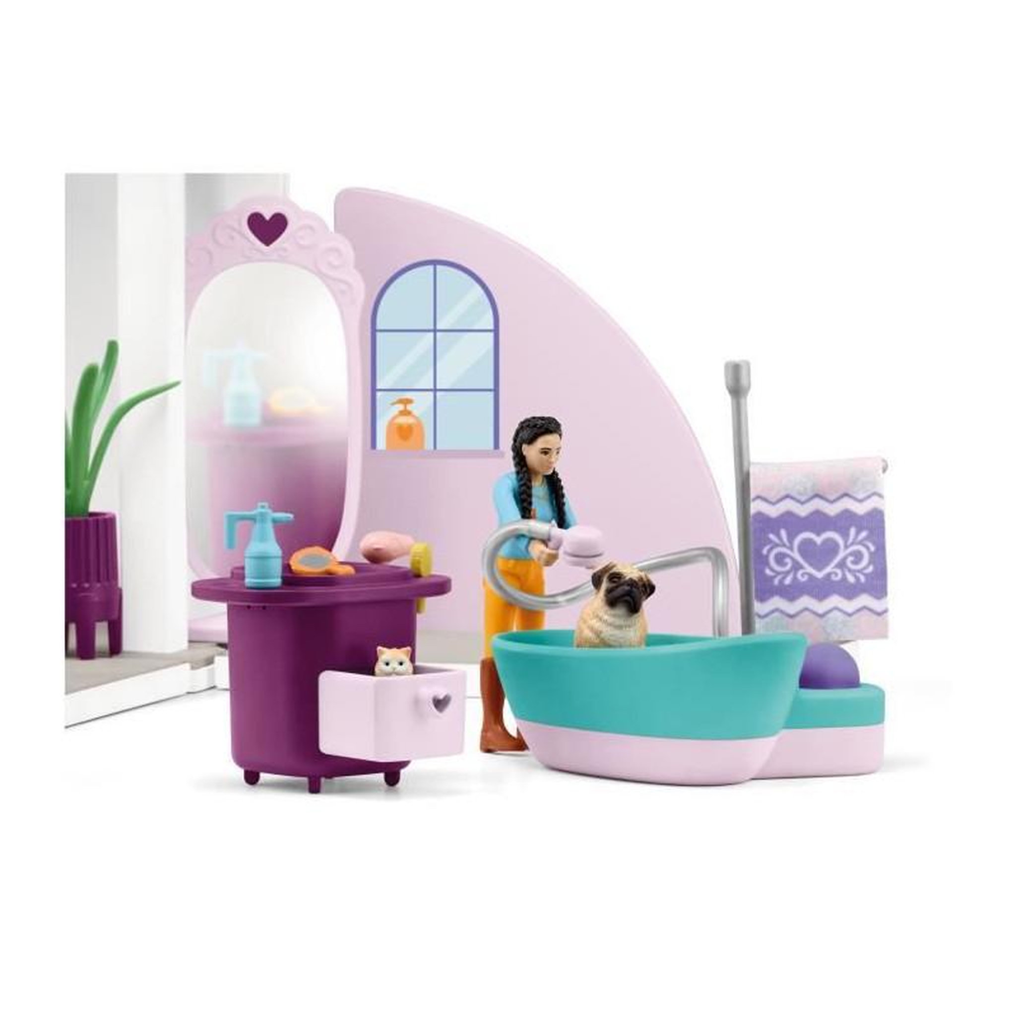 Voir la diapositive 4 : Schleich SCHLEICH - Mallette de Mode - 42614 - Gamme Sofia's Beauties