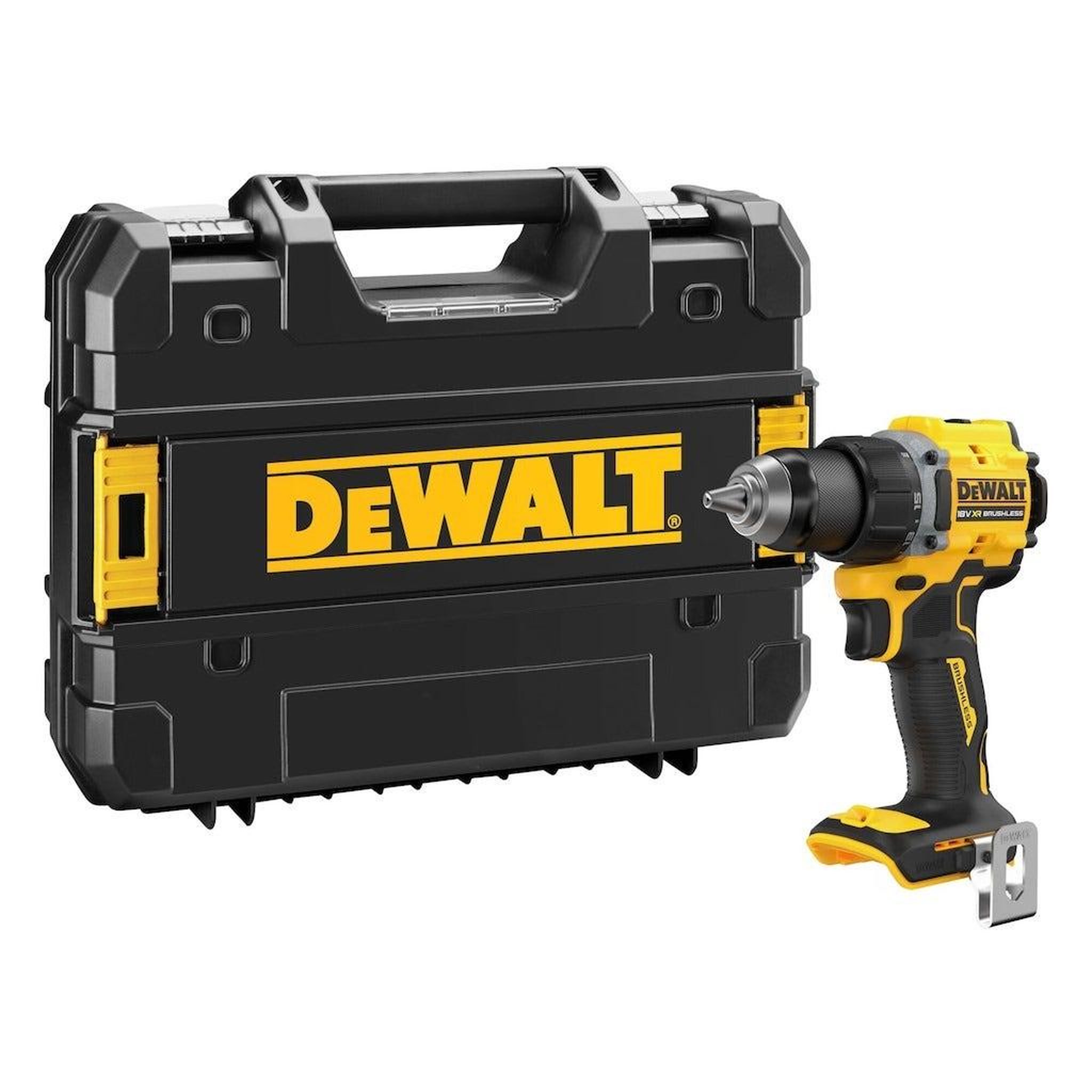 Dewalt Perceuse visseuse xr 18v 74nm brushless + coffret tstak