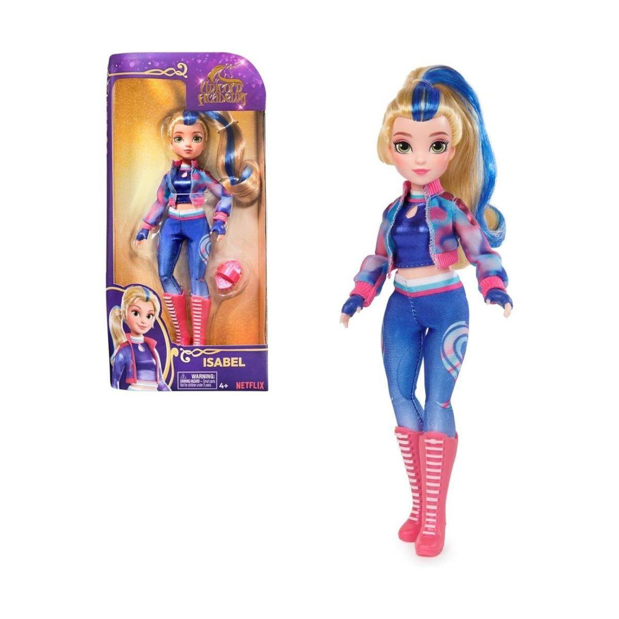 SpinMaster Poupée spin master 6067326 unicorn academy - isabel