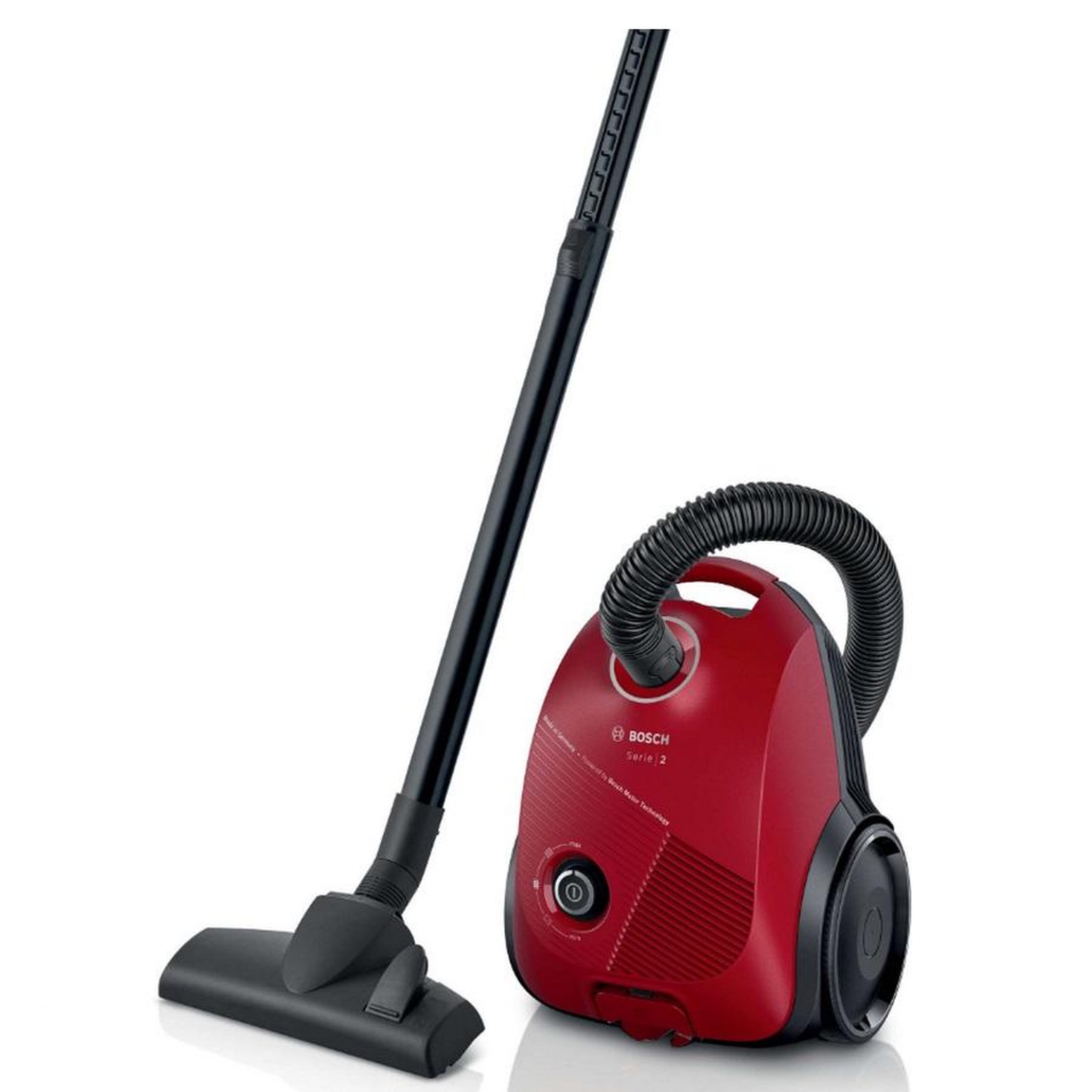 BOSCH Aspirateur traineau 600w 80db rouge - bgbs2rd1