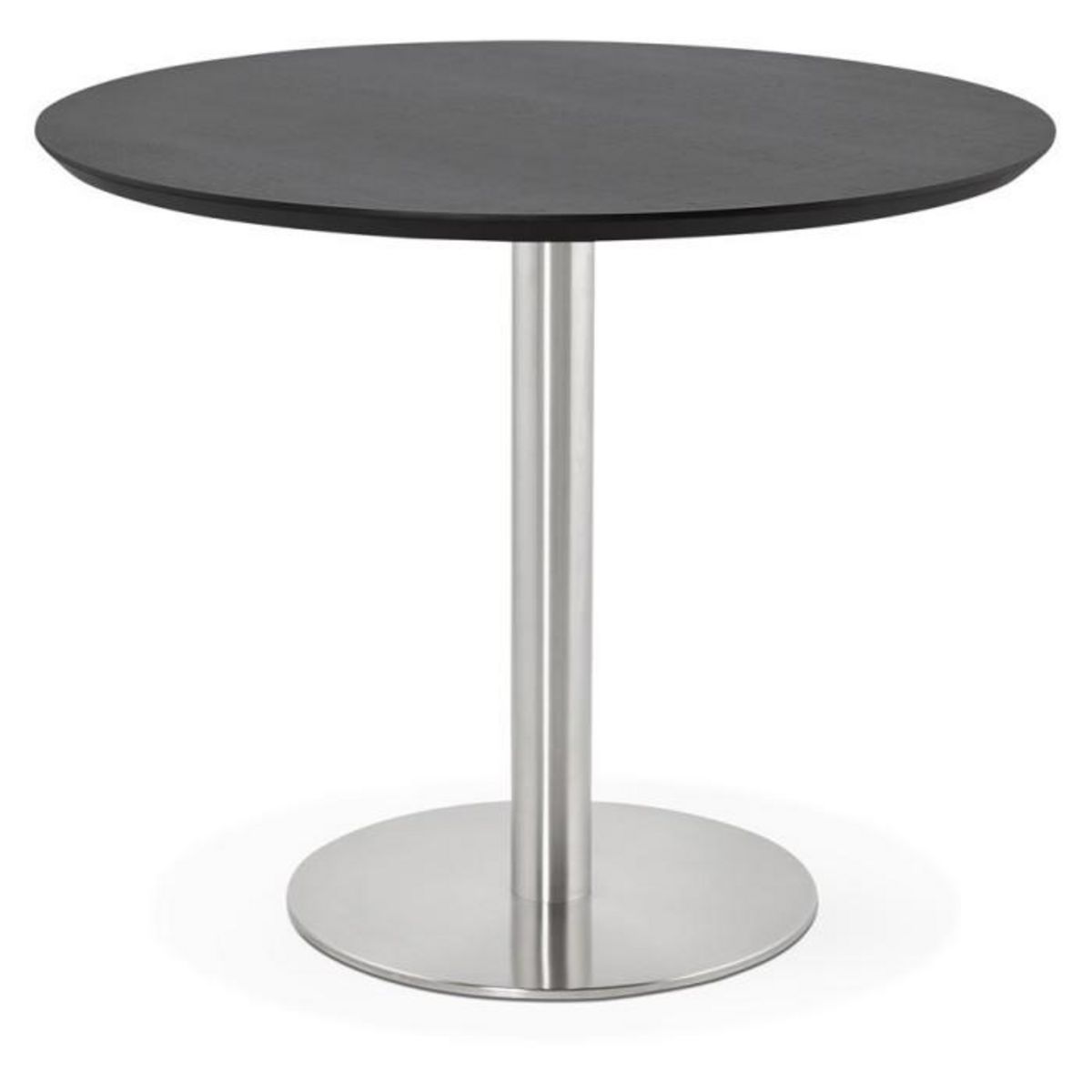 Paris Prix Table de Repas Design  Kansas  90cm Noir
