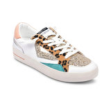 OZABI OZABI Sneakers Léopard Glitter Femme Plateforme MMXXIV. Coloris disponibles : Jaune, Multicolore