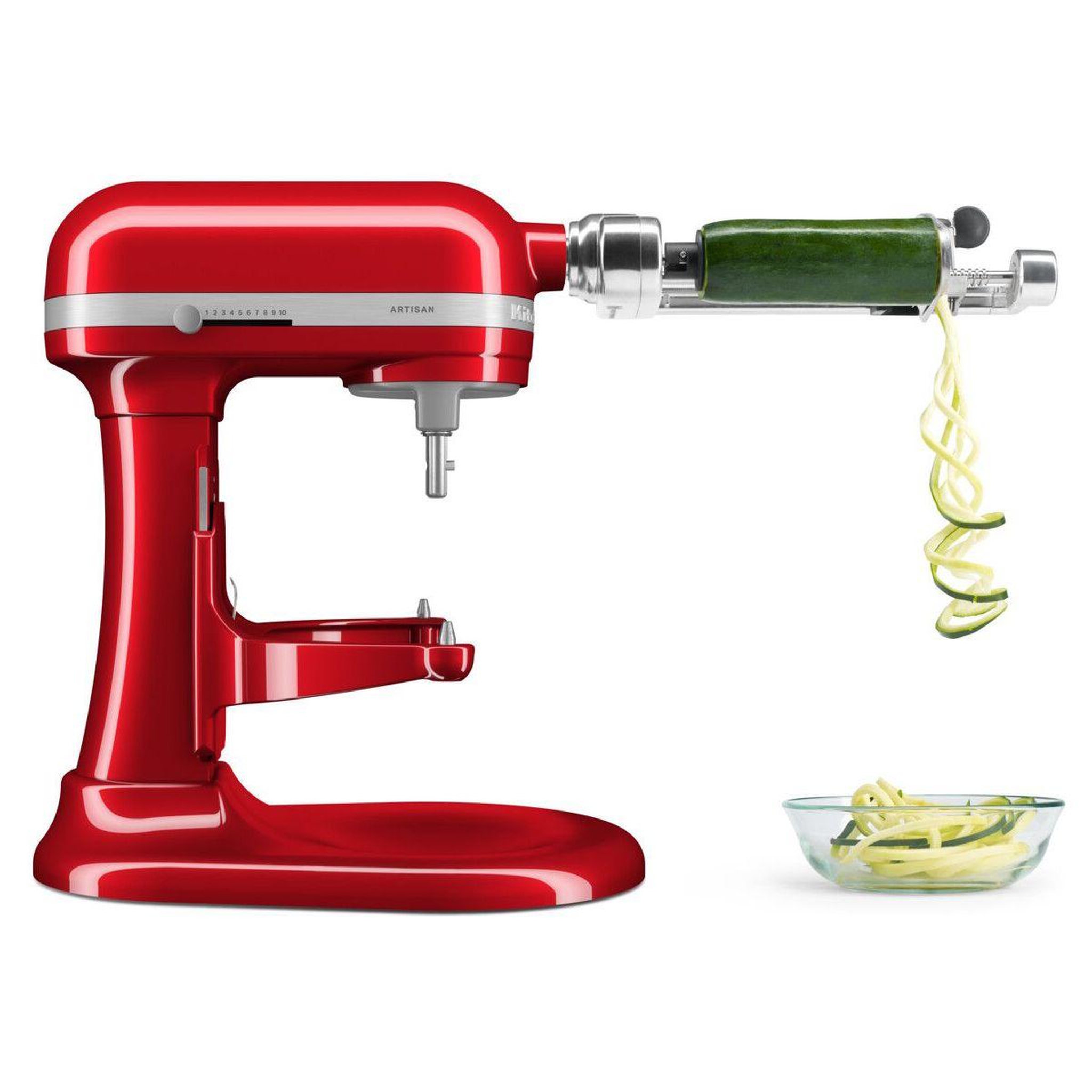 Voir la diapositive 4 : KitchenAid Robot pâtissier 5ksm70shxeca pomme d'amour