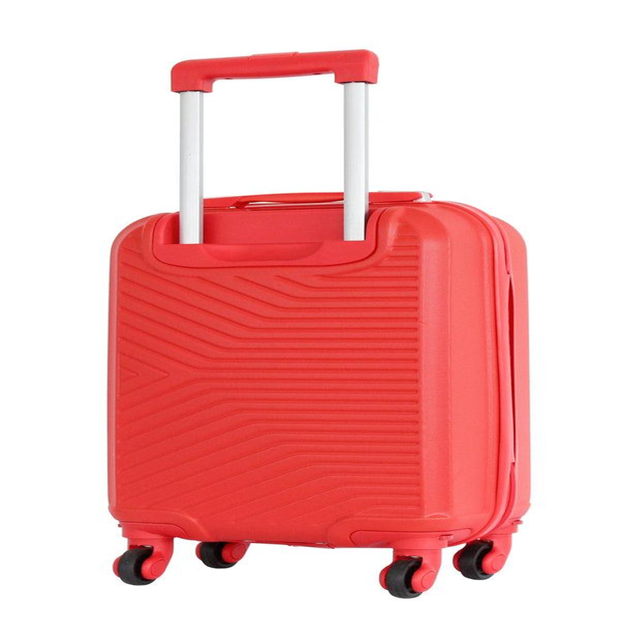 Voir la diapositive 3 : Alistair Valise cabine XS Alistair - Collection Iron - 4 roues - ABS ultra résistant - Rouge