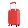 Voir la diapositive 3 : Alistair Valise cabine XS Alistair - Collection Iron - 4 roues - ABS ultra résistant - Rouge