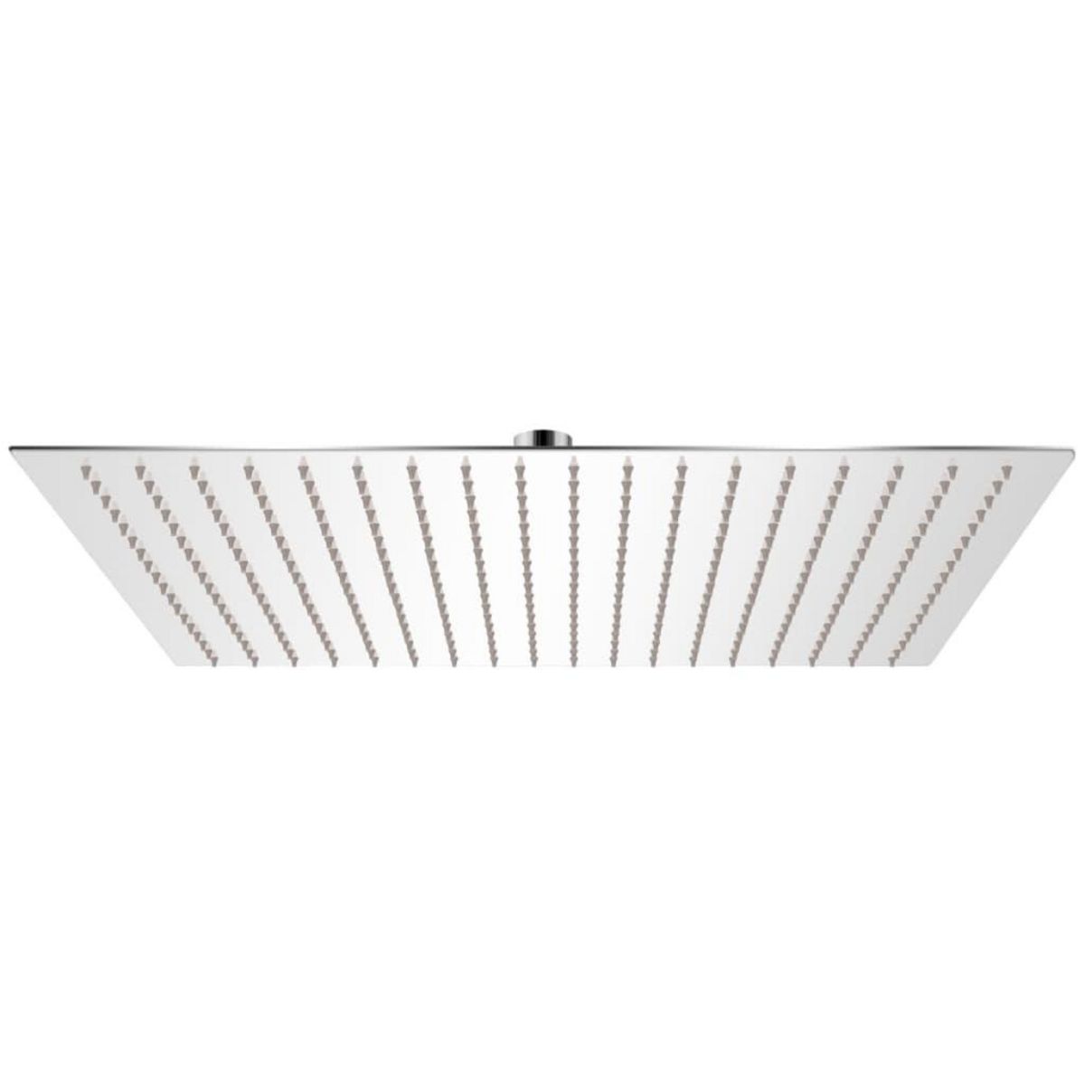 VIDAXL Tete de douche plongeante carree en acier inoxydable 50x50 cm