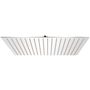 Voir la diapositive 1 : VIDAXL Tete de douche plongeante carree en acier inoxydable 50x50 cm
