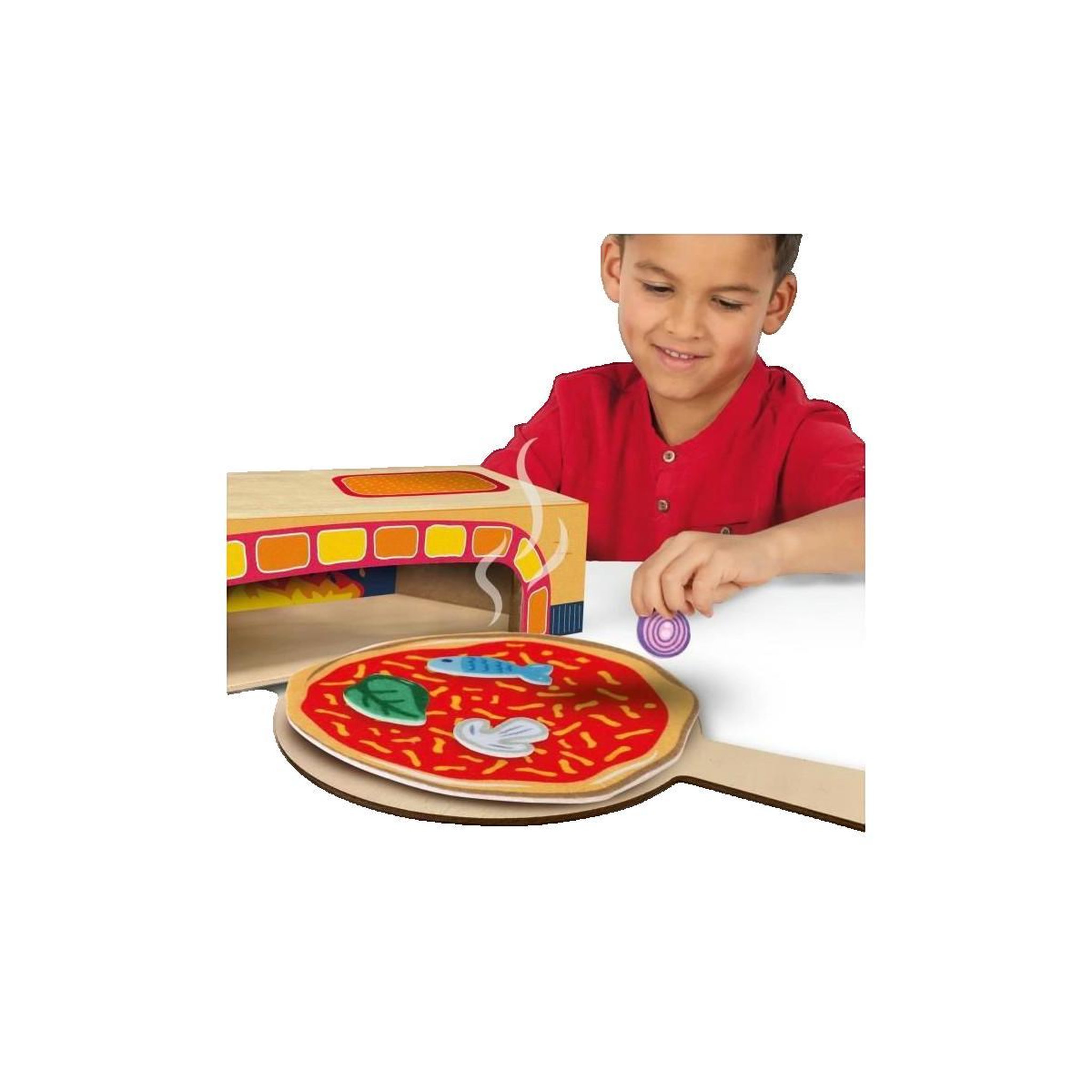 Voir la diapositive 3 : Kit de Jeu Four à Pizza SES Creative Multicolore