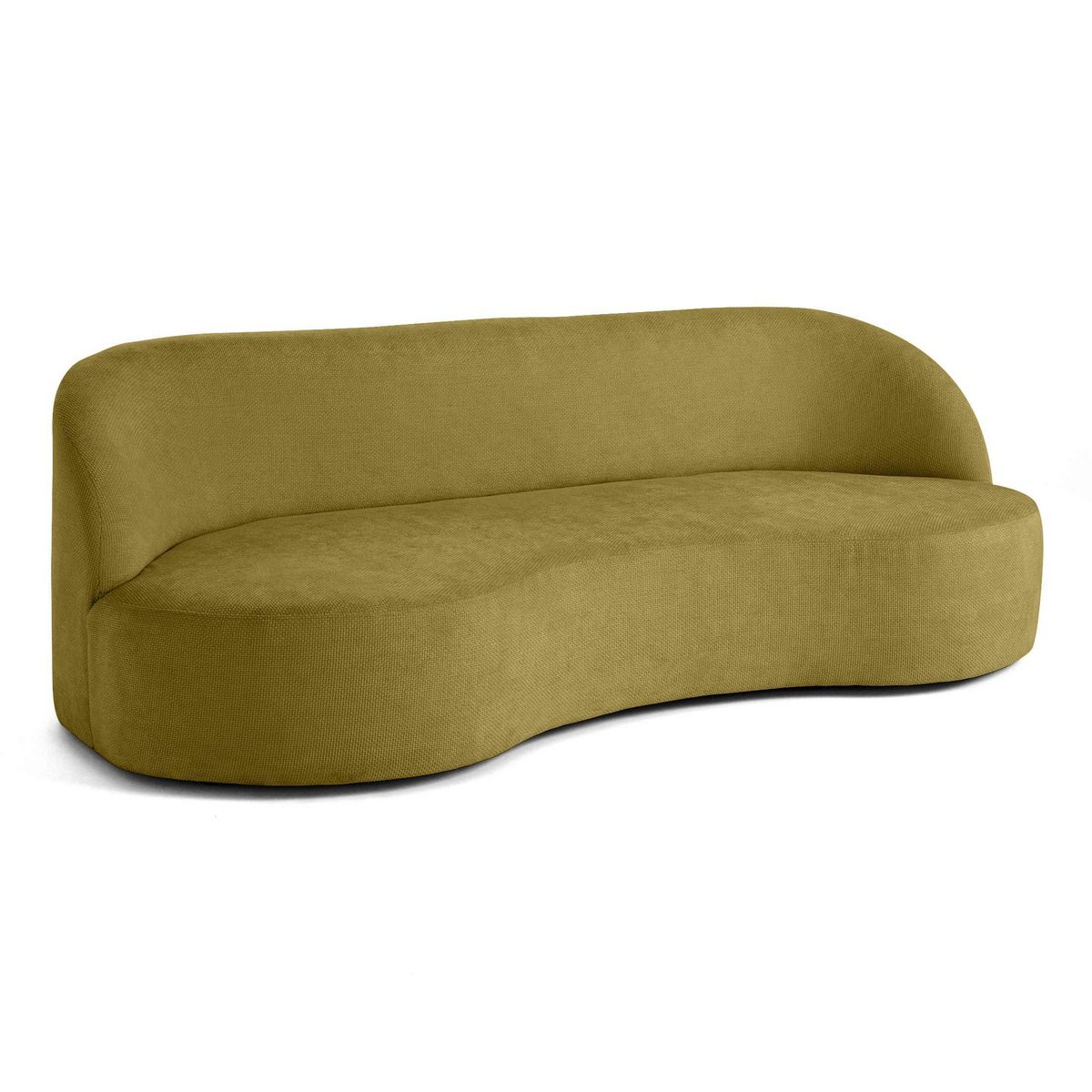 LISA DESIGN Polaris - canapé 3 places - en velours texturé