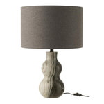 Paris Prix Lampe à Poser en Marbre  Courchevel  40cm Gris Clair
