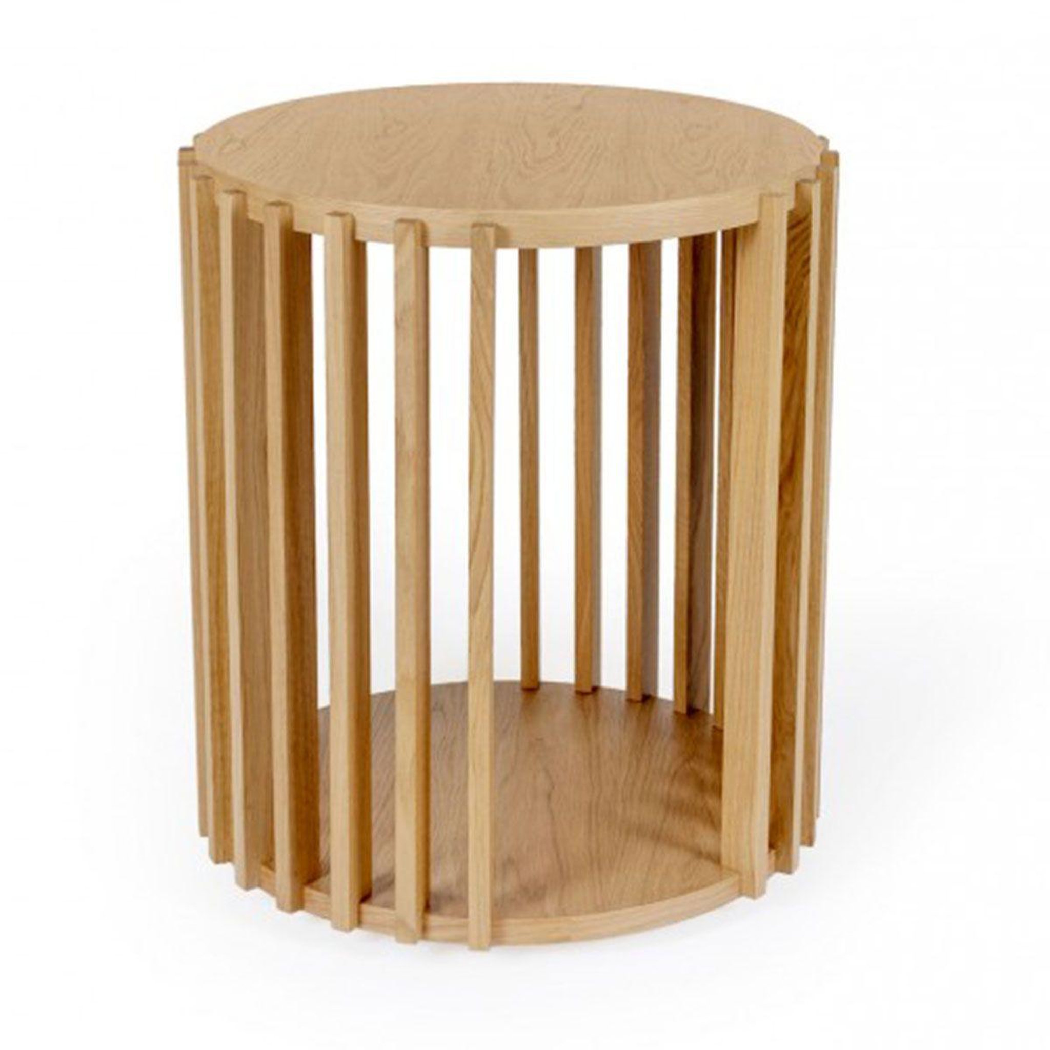 Paris Prix Table d'appoint design  drume  58cm chêne