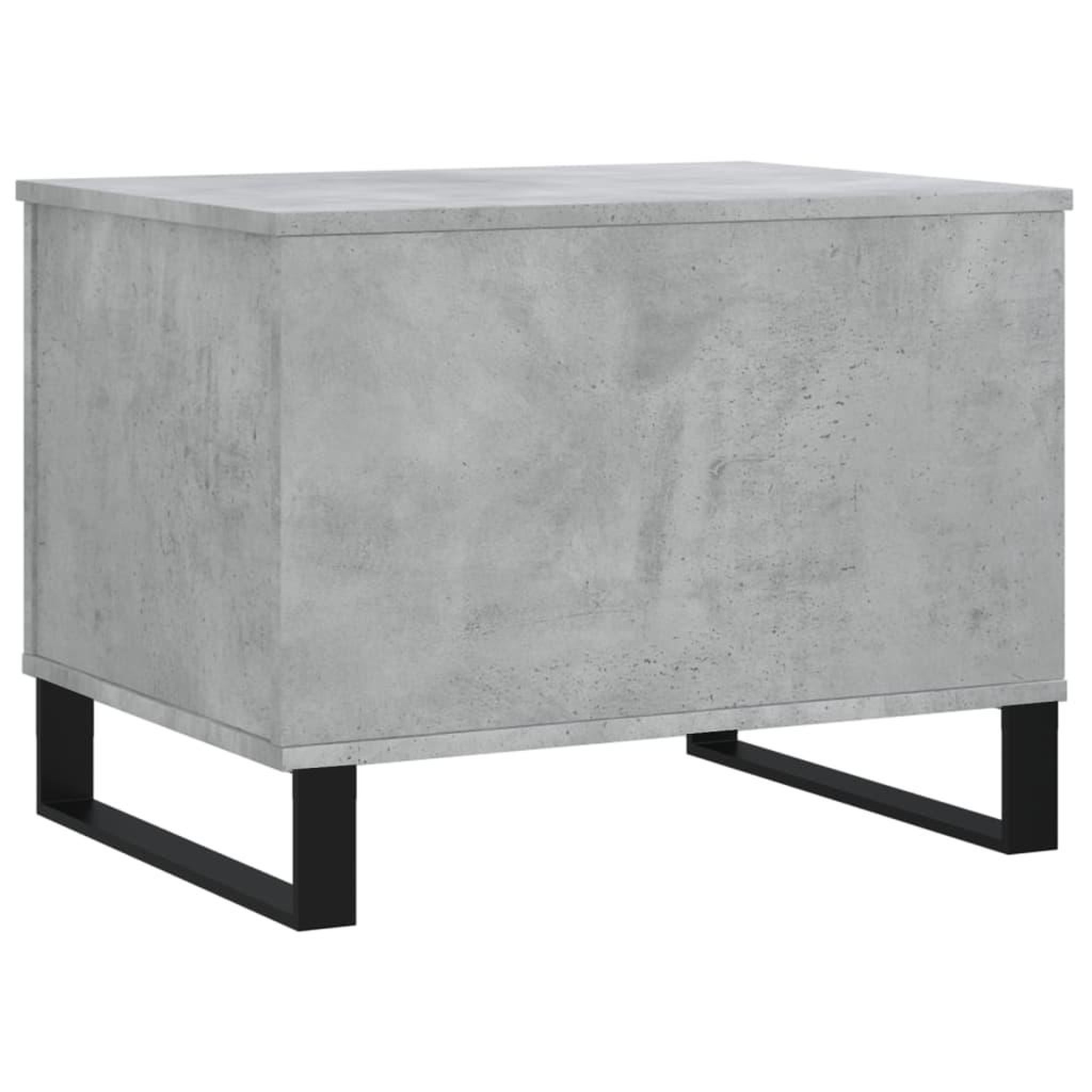 Voir la diapositive 5 : VIDAXL Table basse Gris beton 60x44,5x45 cm Bois d'ingenierie