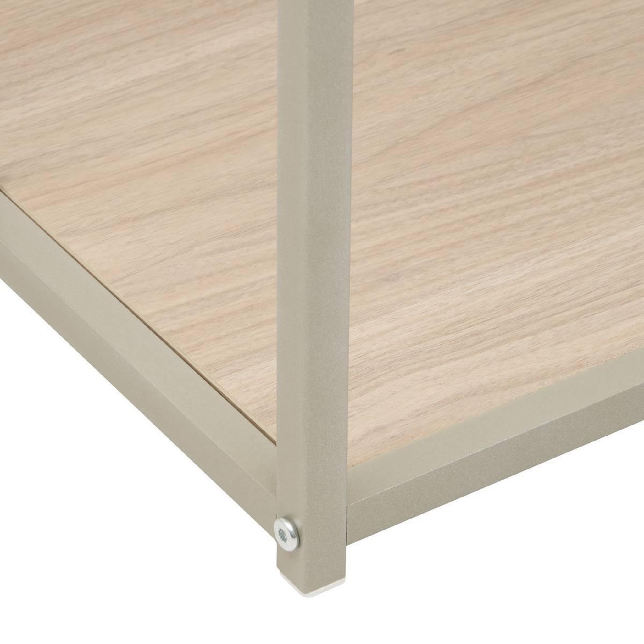 Voir la diapositive 3 : FIVE Table de Chevet Avec Étagère  Duna  50cm Sable