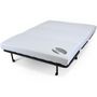 Voir la diapositive 6 : MARKET24 Banquette BZ 2 places BECCI - Tissu gris - Matelas Bultex - L142 x P101 x H95cm - Fabrication française