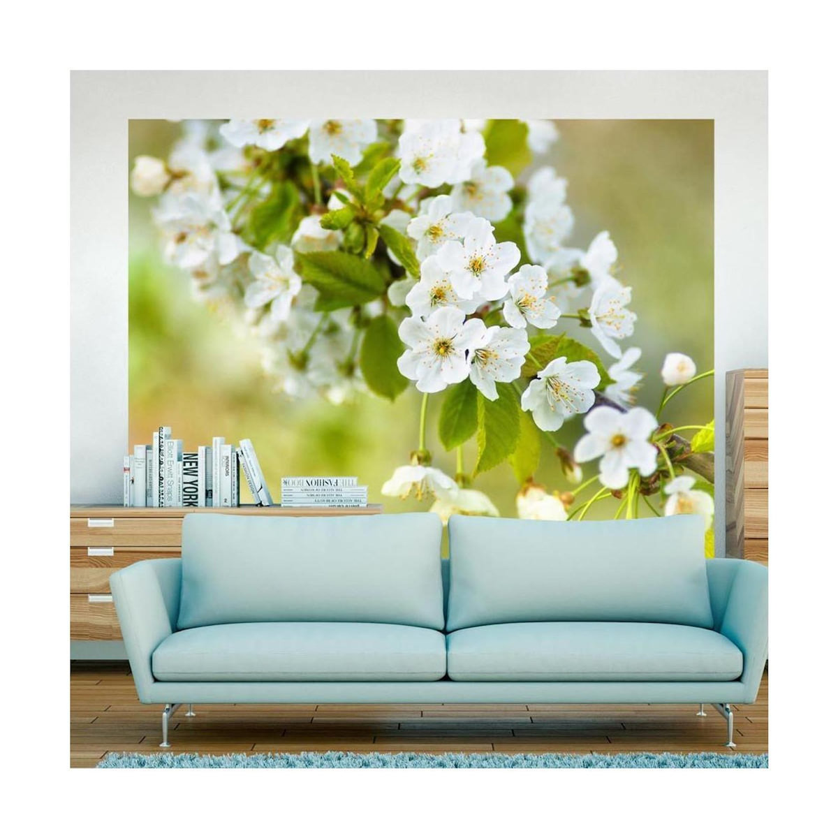 Paris Prix Papier Peint  Fleurs de Cerisier Délicates