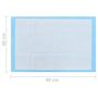Voir la diapositive 6 : VIDAXL Tapis d'hygiene pour chiens 200 pcs 90 x 60 cm Tissu non tisse