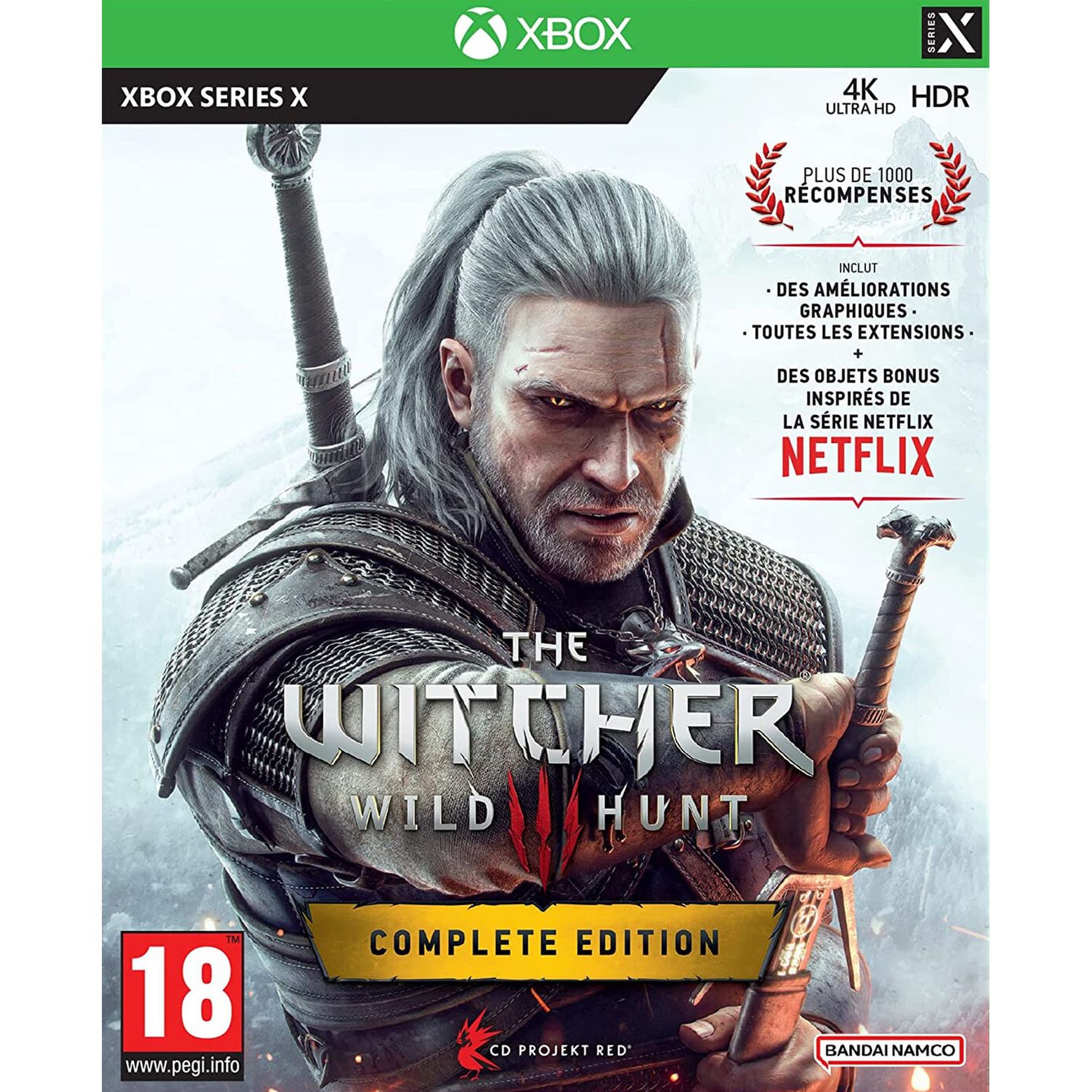 Voir la diapositive 1 : The Witcher 3: Wild Hunt Edition Complète Xbox Series X