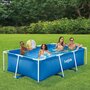 Voir la diapositive 1 : FUNSICLE Piscine tubulaire rectangulaire Funsicle  2,60 m x 1,60 m x 0,66 m