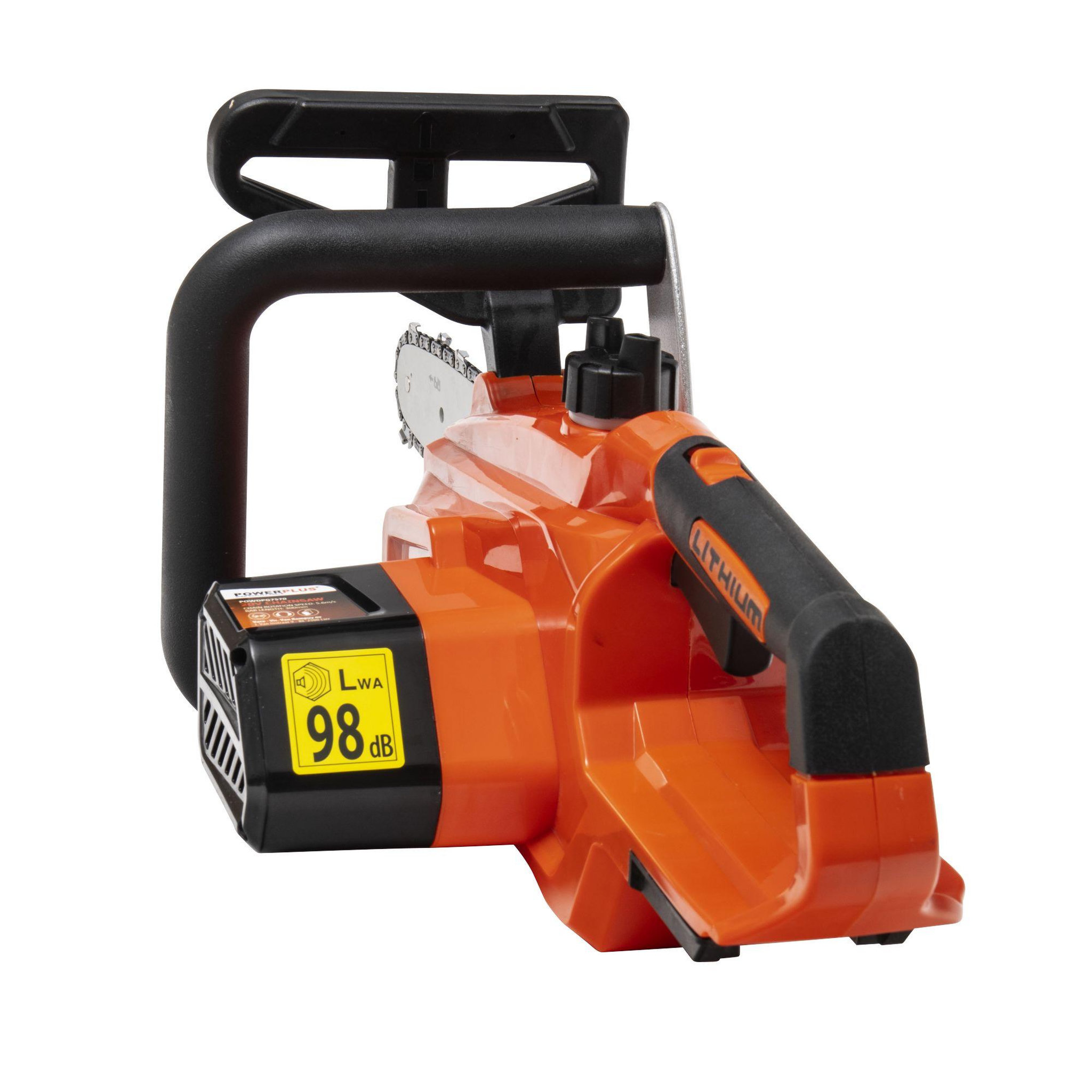 Voir la diapositive 2 : DUAL POWER Tronçonneuse à batterie 20 volts 30cm