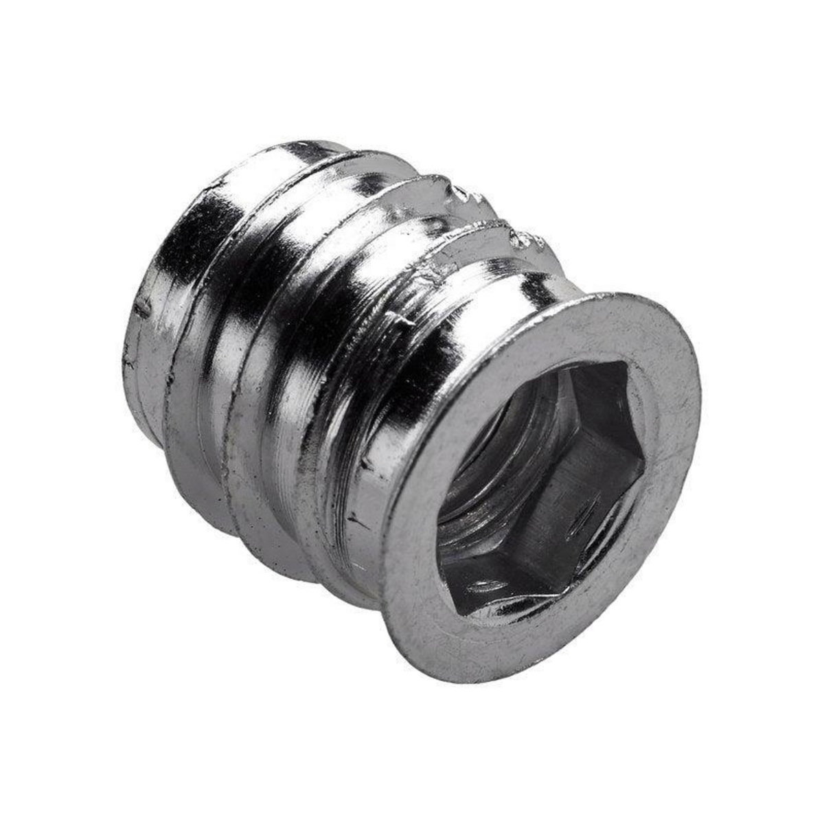 CENTRALE BRICO Manchon  pour patte d'assemblage acier zingue HETTICH, l.4 mm