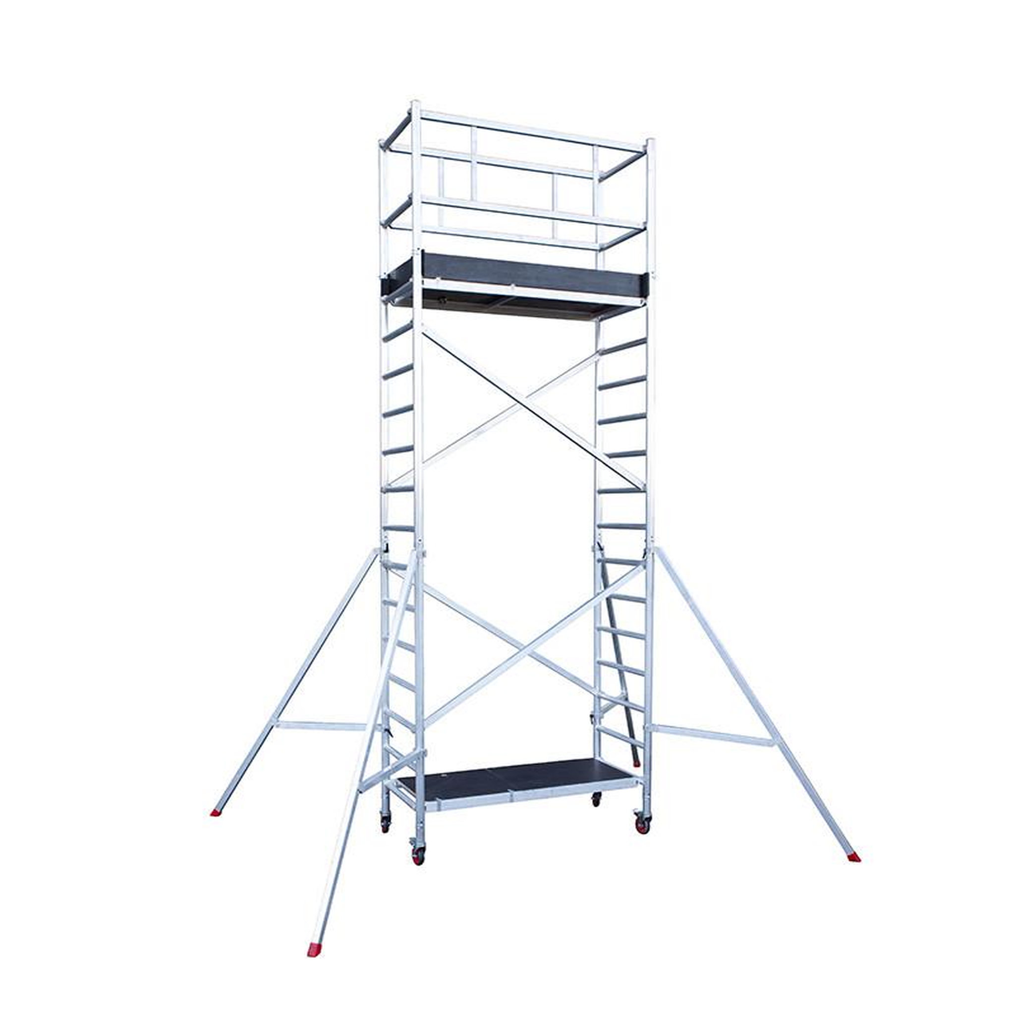 HAILO Echafaudage Expert Pro - 2 plans x 16 échelons - 5,65m