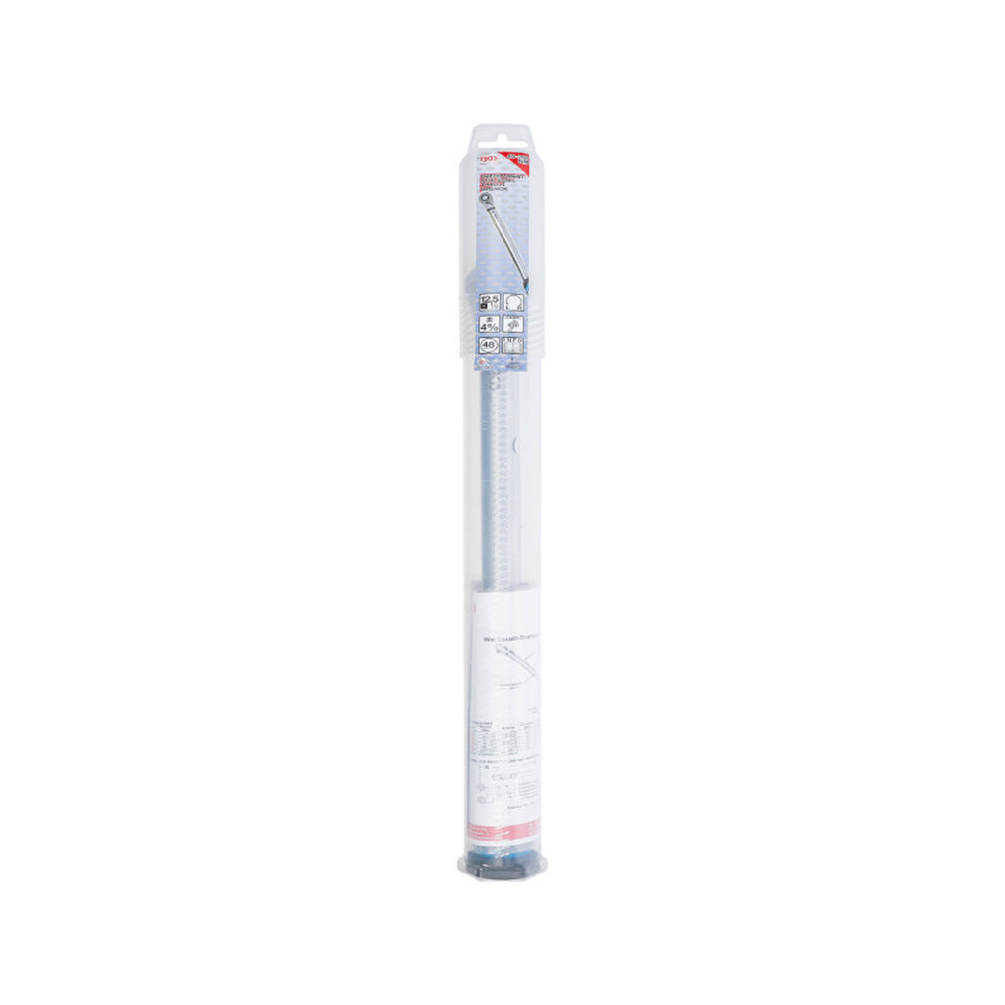 Voir la diapositive 5 :  Clé dynamométrique BGS TECHNIC - 12,5mm (1/2 ) - 40/200 Nm - 50cm - 2805