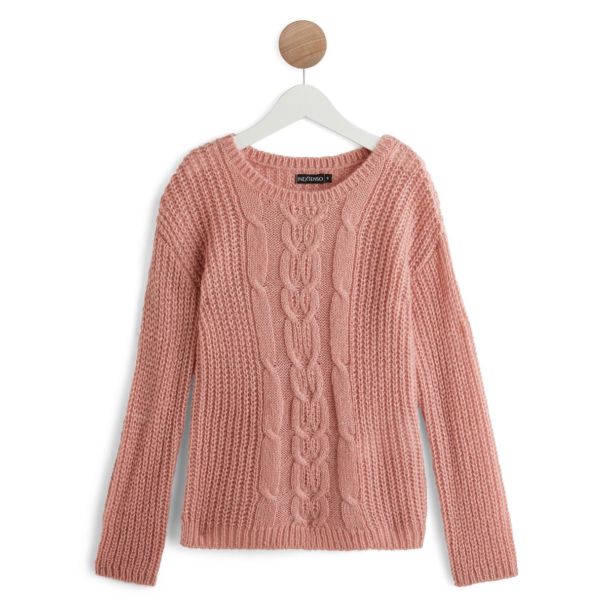 IN EXTENSO Pull torsadé fille